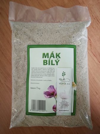 Mák bílý - Velikost balení: 1 kg