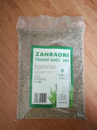 Zahradní travní směs - V05 - Velikost balení: 0,5 kg