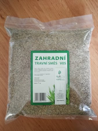 Zahradní travní směs - V05 - Velikost balení: 1 kg