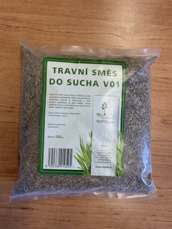 Travní směs do sucha - V01 - Velikost balení: 0,5 kg