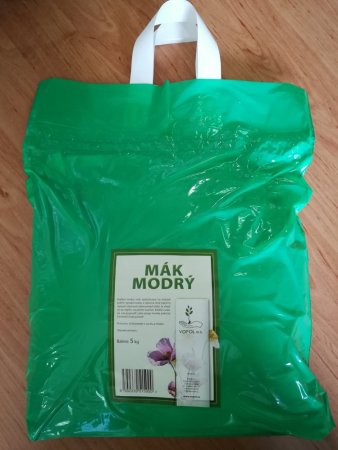 Mák modrý - Velikost balení: 5 kg