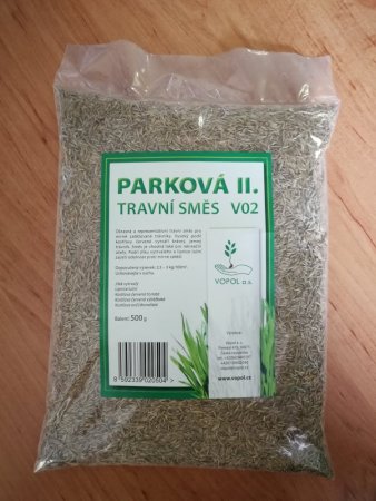 Parková travní směs  - V02 - Velikost balení: 0,5 kg